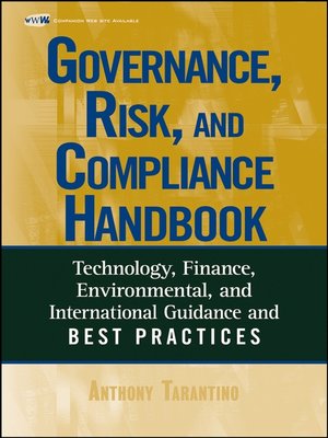 cover image of Governance, Risk, and Compliance Handbook